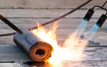 Hoy asphalt flat roofing repairs