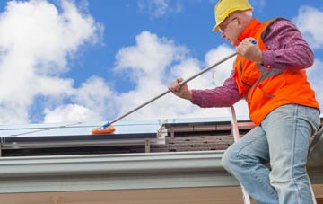 Hoy soft wash roof cleaning